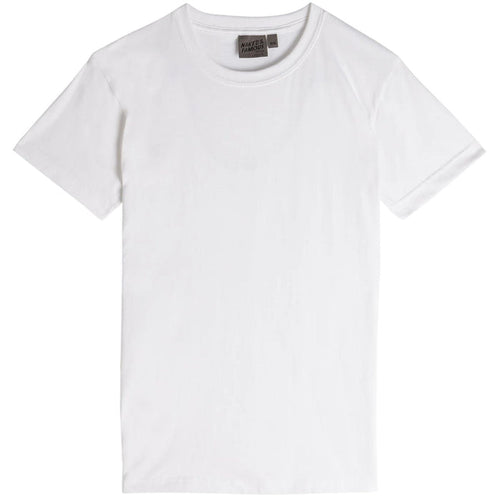 Naked and Famous Denim Circular Knit T-Shirt - White