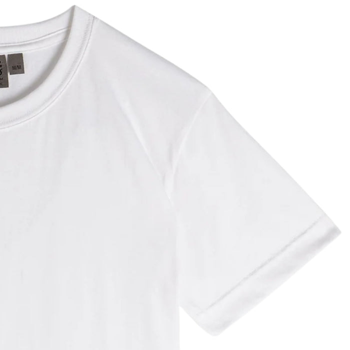Naked and Famous Denim Circular Knit T-Shirt - White