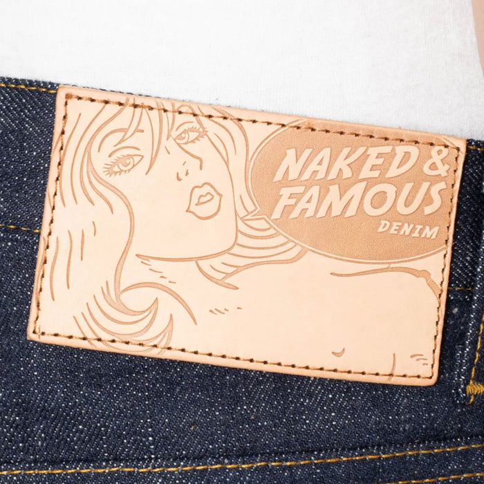 Naked and Famous Denim Easy Guy Brawler Selvedge - Indigo