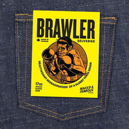 Naked and Famous Denim Easy Guy Brawler Selvedge - Indigo