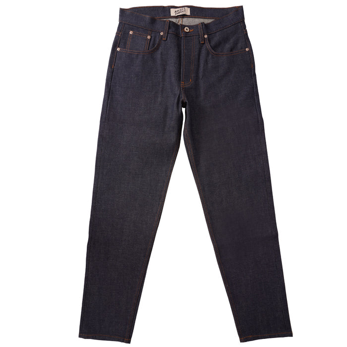 Naked and Famous Denim Easy Guy Dirty Fade Selvedge Jeans - Indigo