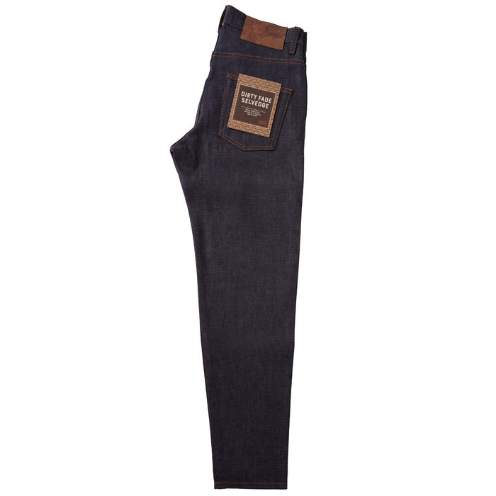 Naked and Famous Denim Easy Guy Dirty Fade Selvedge Jeans - Indigo