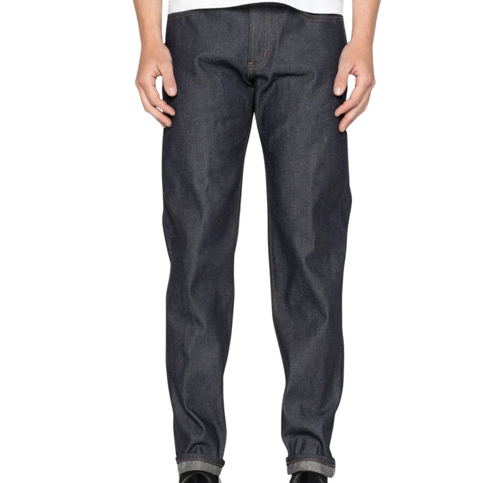 Naked and Famous Denim Easy Guy Hemp Blend Selvedge - Indigo