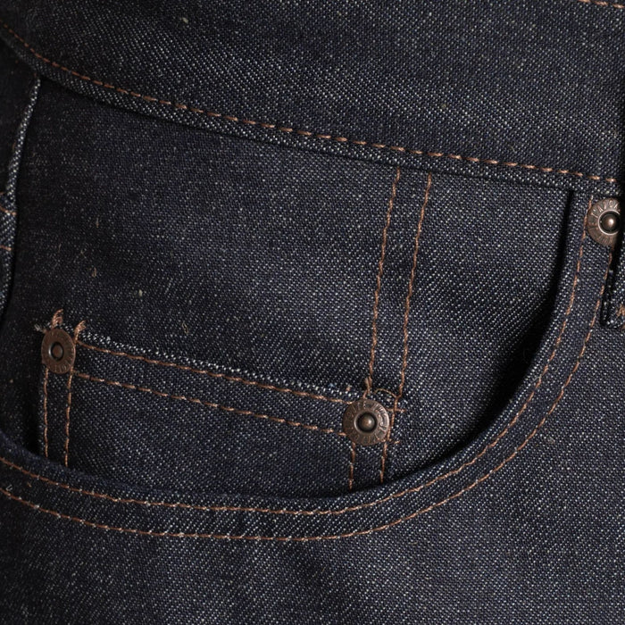 Naked and Famous Denim Easy Guy Hemp Blend Selvedge - Indigo