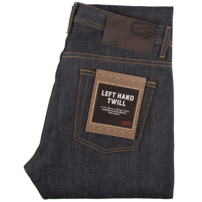 Naked and Famous Denim Easy Guy Left Hand Twill Selvedge - Indigo