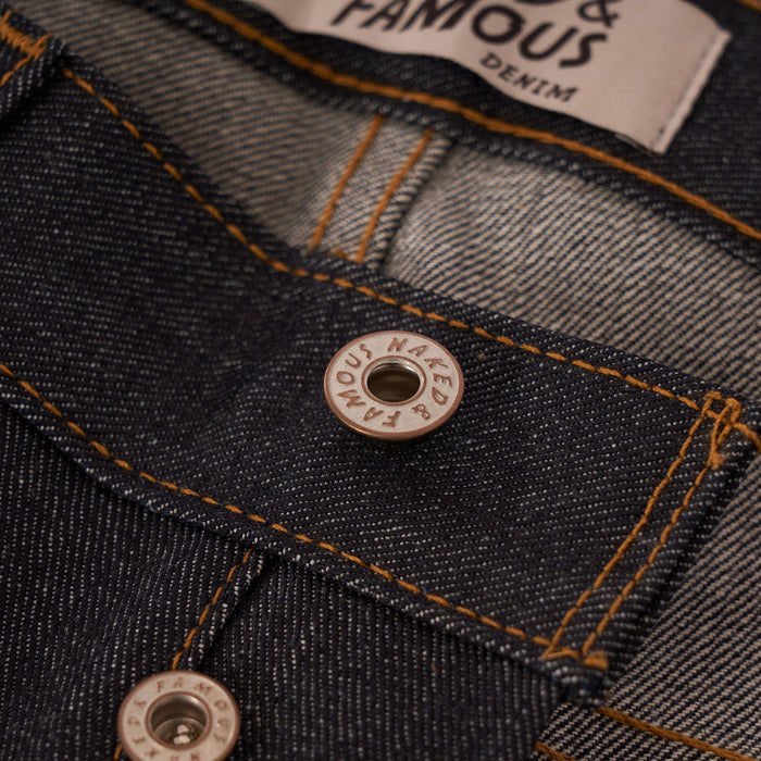 Naked and Famous Denim Easy Guy Left Hand Twill Selvedge - Indigo