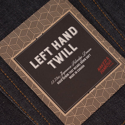 Naked and Famous Denim Easy Guy Left Hand Twill Selvedge - Indigo