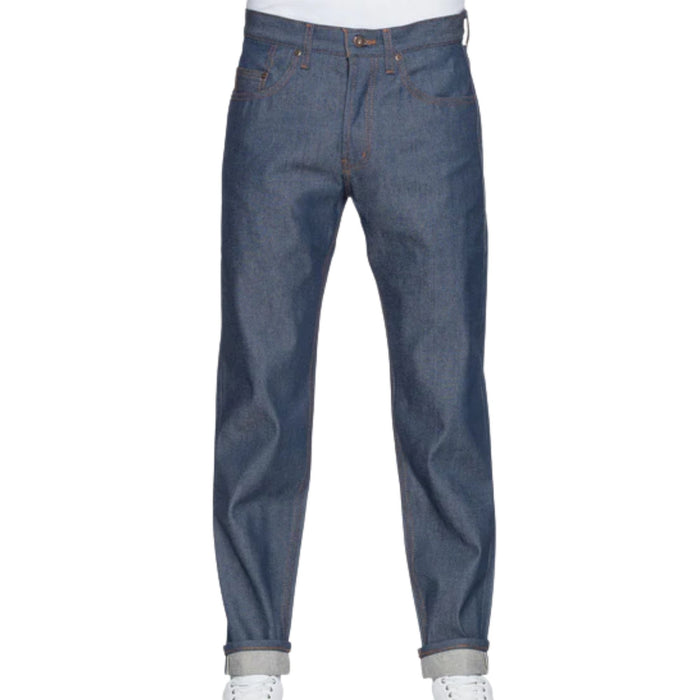 Naked and Famous Denim Easy Guy Natural Indigo Selvedge - Raw Blue