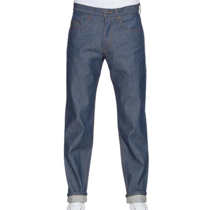 Naked and Famous Denim Easy Guy Natural Indigo Selvedge - Raw Blue