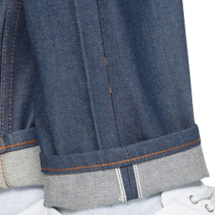 Naked and Famous Denim Easy Guy Natural Indigo Selvedge - Raw Blue