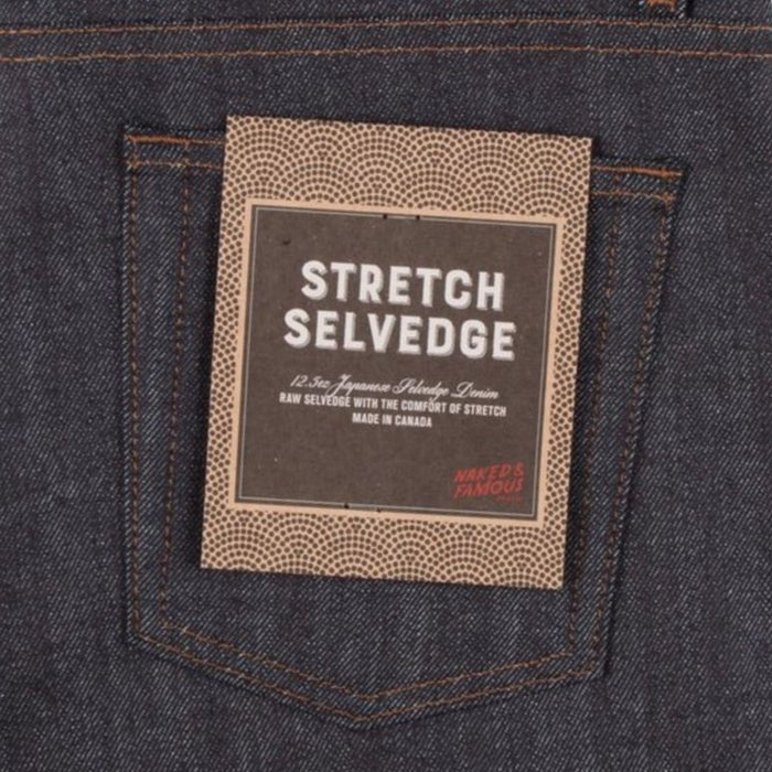 Naked and Famous Denim Super Guy Stretch Selvedge - Indigo