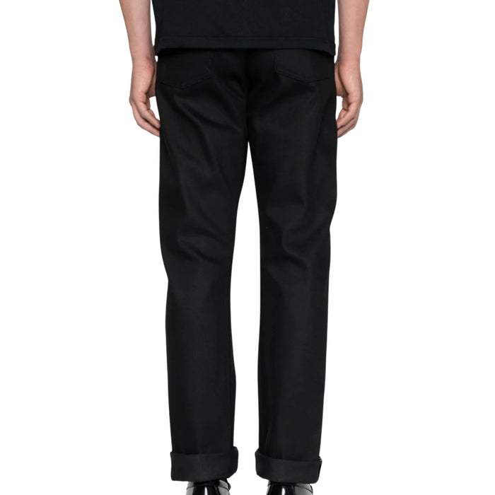 Naked and Famous Denim True Guy Black Cobra Stretch Selvedge - Black