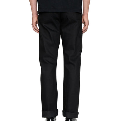 Naked and Famous Denim True Guy Black Cobra Stretch Selvedge - Black