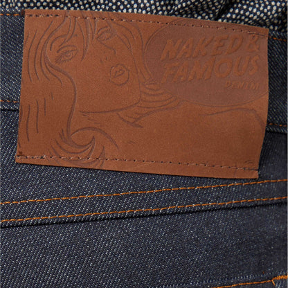 Naked and Famous Denim True Guy Dirty Fade - Indigo