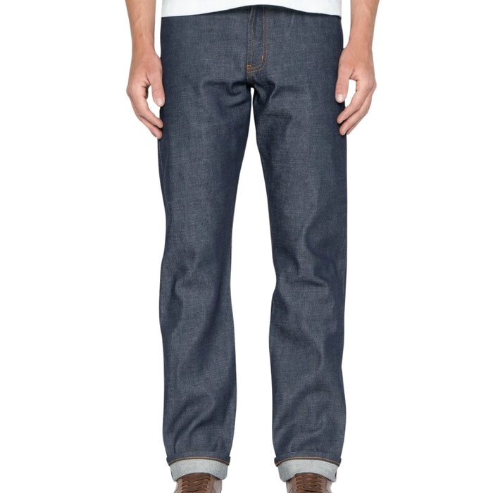 Naked and Famous Denim True Guy Dirty Fade - Indigo