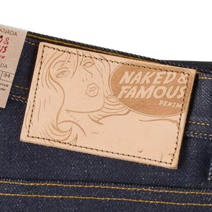 Naked and Famous Denim True Guy Elephant 14 "Dirty Elephant" - Indigo
