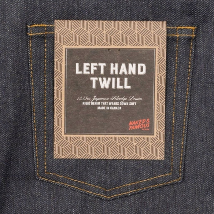 Naked and Famous Denim True Guy Left Hand Twill - Selvedge