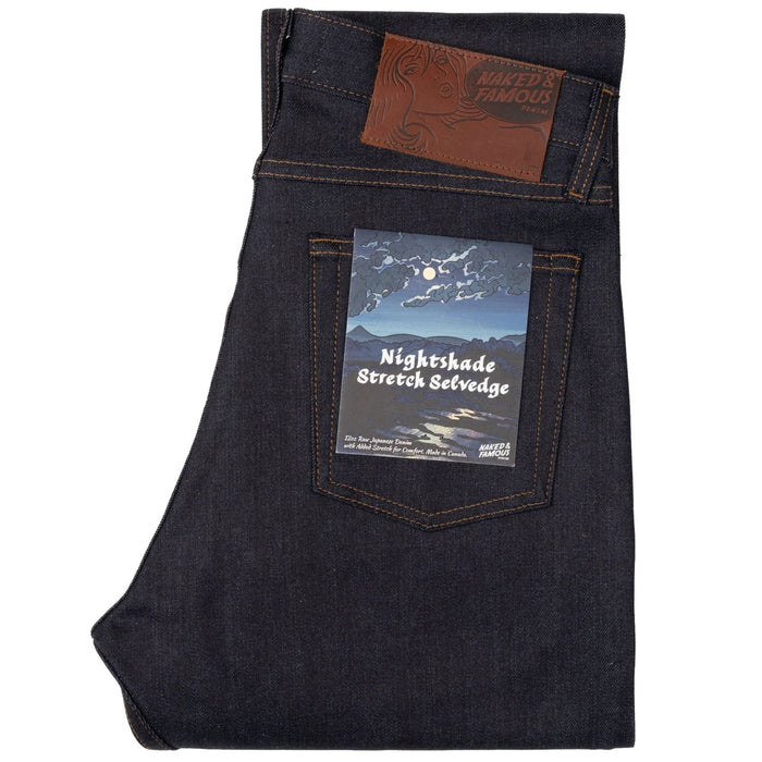 Naked and Famous Denim True Guy Nightshade Stretch Selvedge - Indigo
