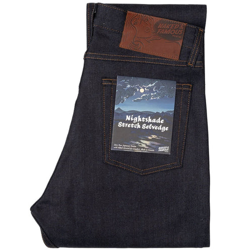 Naked and Famous Denim True Guy Nightshade Stretch Selvedge - Indigo