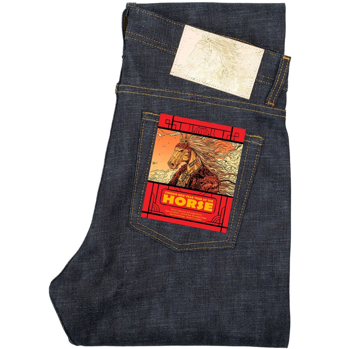 Naked and Famous Denim Weird Guy Chinese New Year - Year Of The Horse Selvedge - Indigo