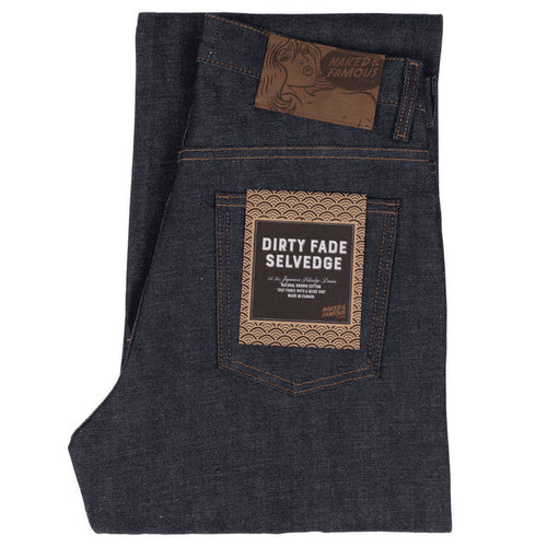 Naked and Famous Denim Weird Guy Dirty Fade Denim Jeans - Indigo