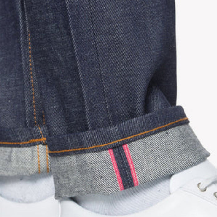 Naked and Famous Denim Weird Guy Dirty Fade Denim Jeans - Indigo