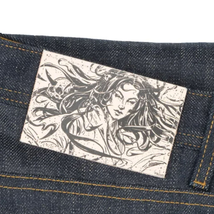 Naked and Famous Denim Weird Guy Harionago Selvedge - Indigo
