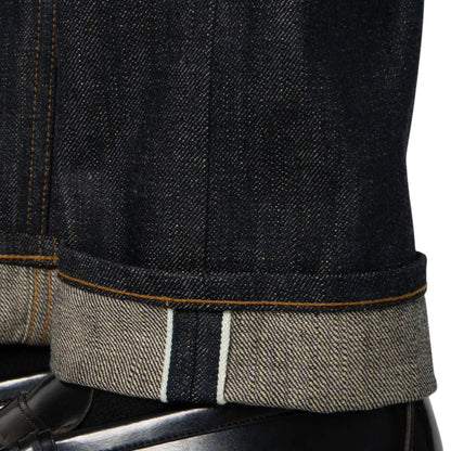 Naked and Famous Denim Weird Guy Harionago Selvedge - Indigo