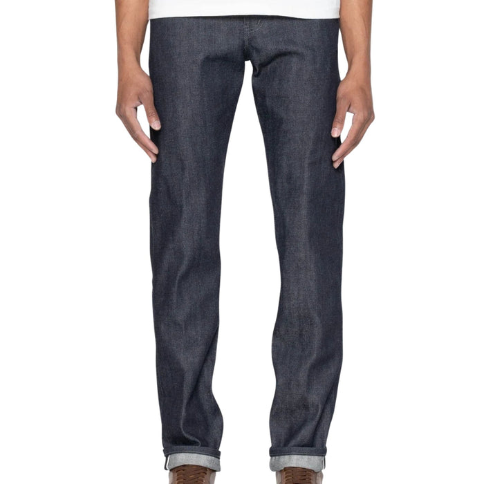Naked and Famous Denim Weird Guy Indigo Selvedge - Indigo
