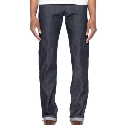 Naked and Famous Denim Weird Guy Indigo Selvedge - Indigo