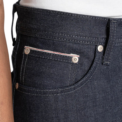 Naked and Famous Denim Weird Guy Indigo Selvedge - Indigo