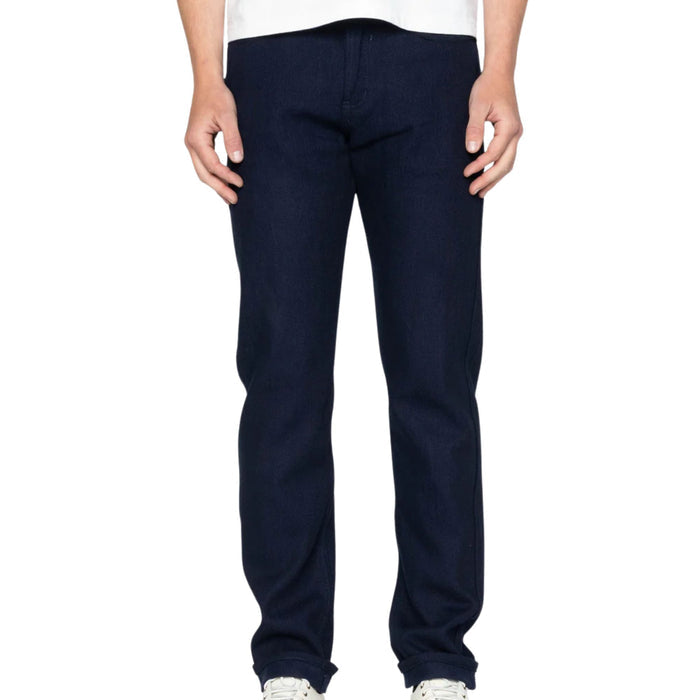 Naked and Famous Denim Weird Guy Maekake Dobby Selvedge - Indigo