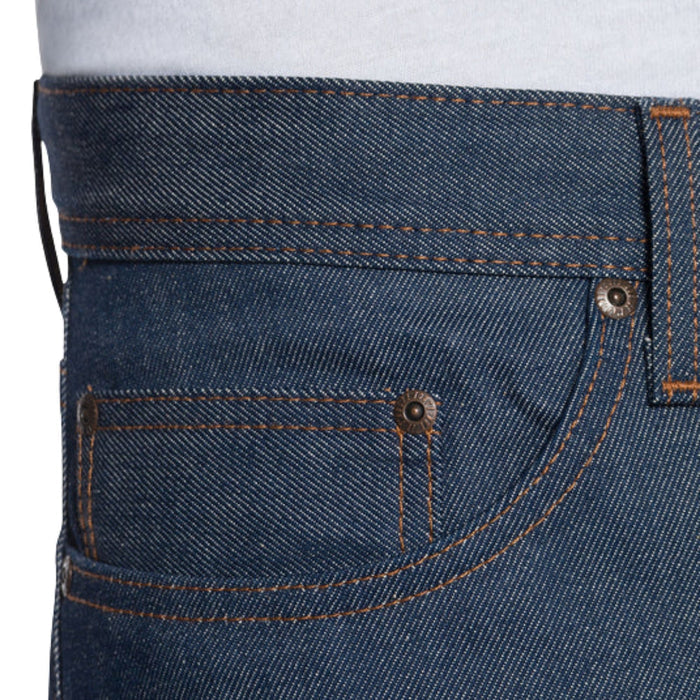 Naked and Famous Denim Weird Guy Natural Indigo Selvedge - Indigo