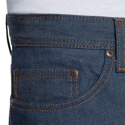 Naked and Famous Denim Weird Guy Natural Indigo Selvedge - Indigo