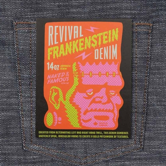 Naked and Famous Denim Weird Guy Revival Frankenstein Denim Jeans - Indigo