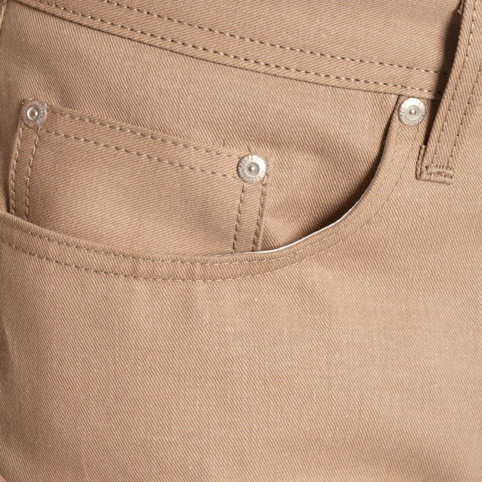 Naked and Famous Denim Weird Guy Selvedge Slack - Beige