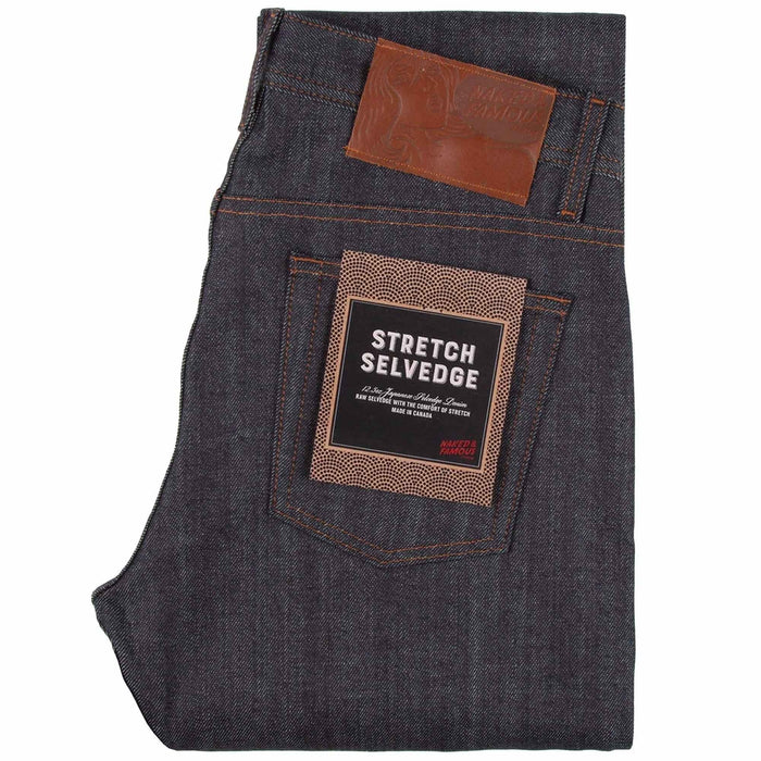 Naked and Famous Denim Weird Guy Stretch Selvedge - Indigo