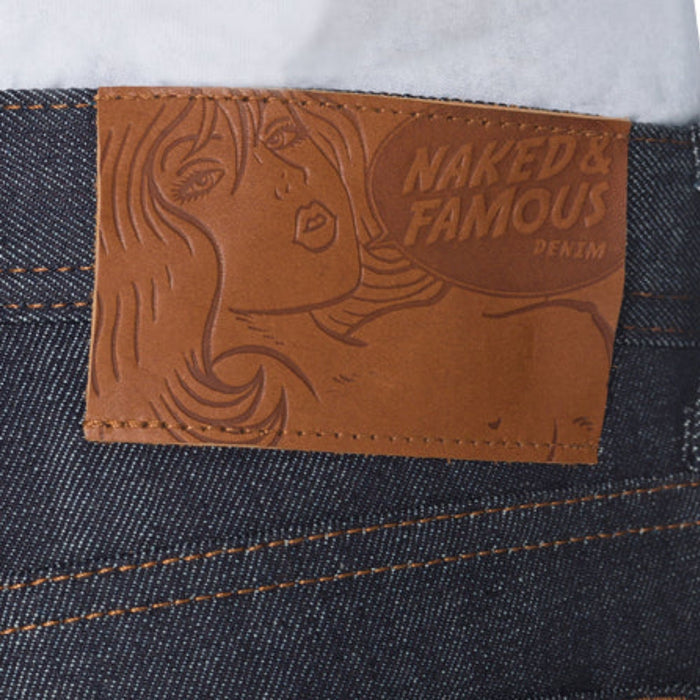 Naked and Famous Denim Weird Guy Stretch Selvedge - Indigo