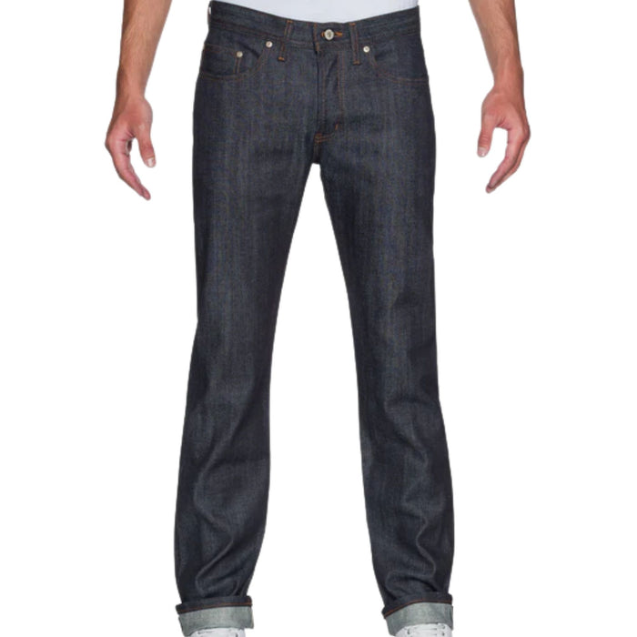 Naked and Famous Denim Weird Guy Stretch Selvedge - Indigo