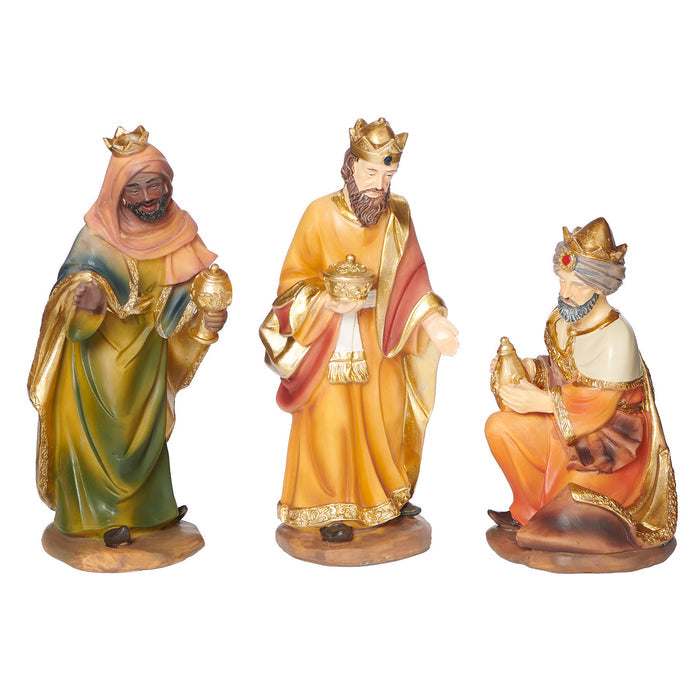 Nativity in Color 6"H 11pc Set