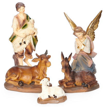 Nativity in Color 6"H 11pc Set