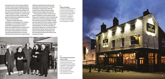 NEW: Formed in Birmingham; Sixty Years of Aston University