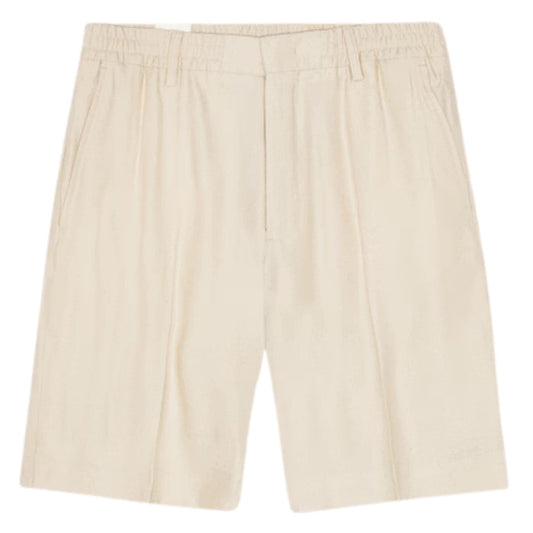 NN07 Billie Linen Blend Shorts - Ecru