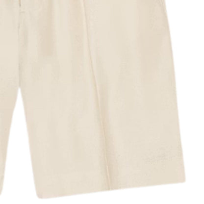 NN07 Billie Linen Blend Shorts - Ecru