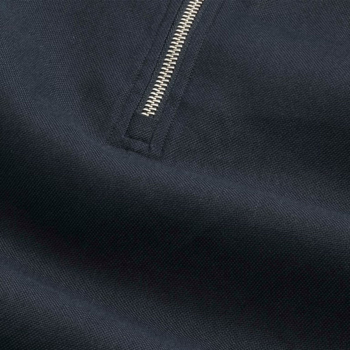 NN07 Bruno Linen Blend Polo - Deep Navy