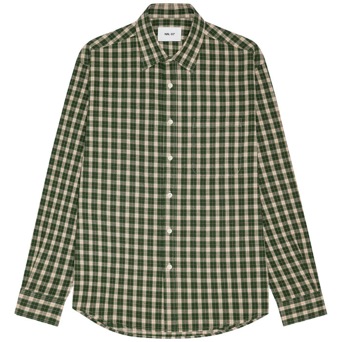 NN07 Deon Shirt - Eden Green
