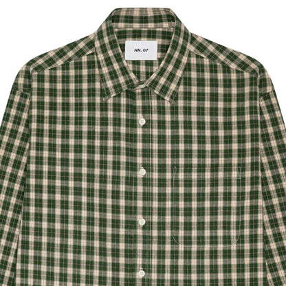 NN07 Deon Shirt - Eden Green