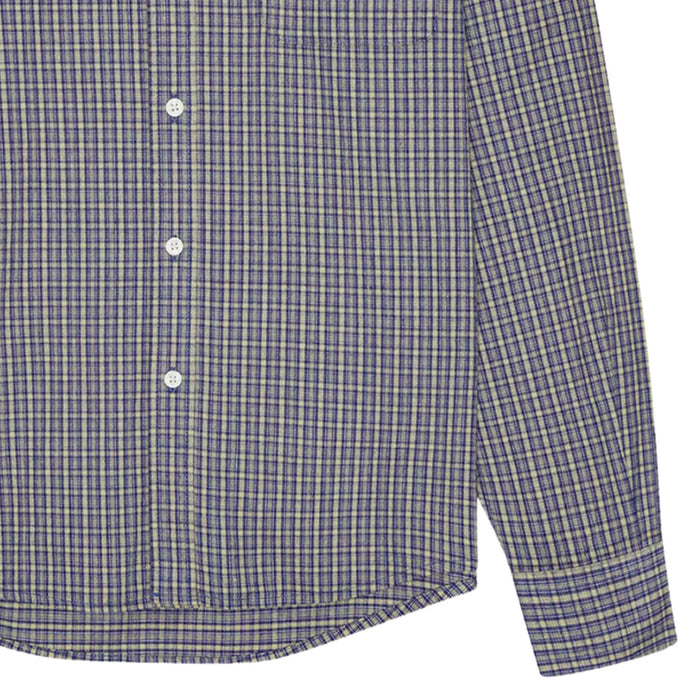 NN07 Deon Shirt - Indigo Check
