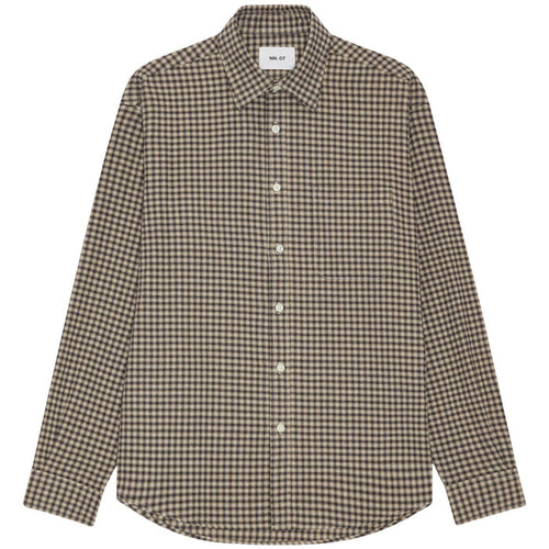 NN07 Deon Shirt - Sand Green