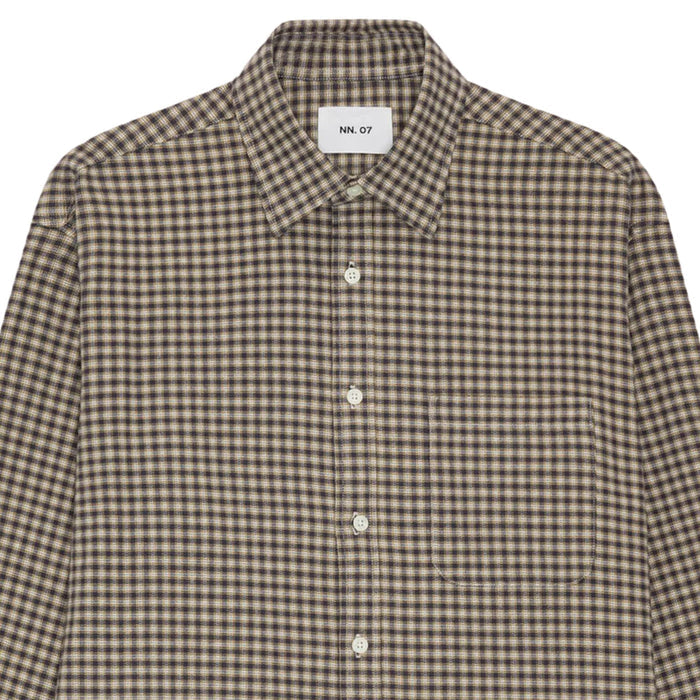 NN07 Deon Shirt - Sand Green